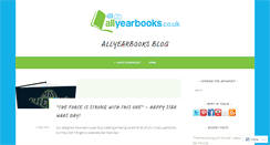 Desktop Screenshot of blog.allyearbooks.co.uk