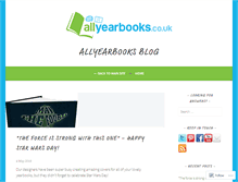 Tablet Screenshot of blog.allyearbooks.co.uk